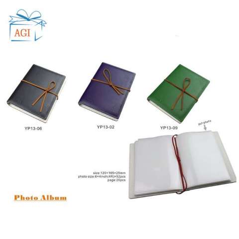 newest design leather photo album