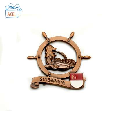 wholesale custom metal enamel tourist souvenir lapel pin badge